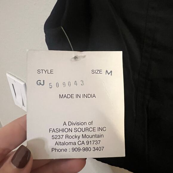 NWT Vintage Signature Gordon & James Western Print Button Up Tank Top Size M - Picture 5 of 5